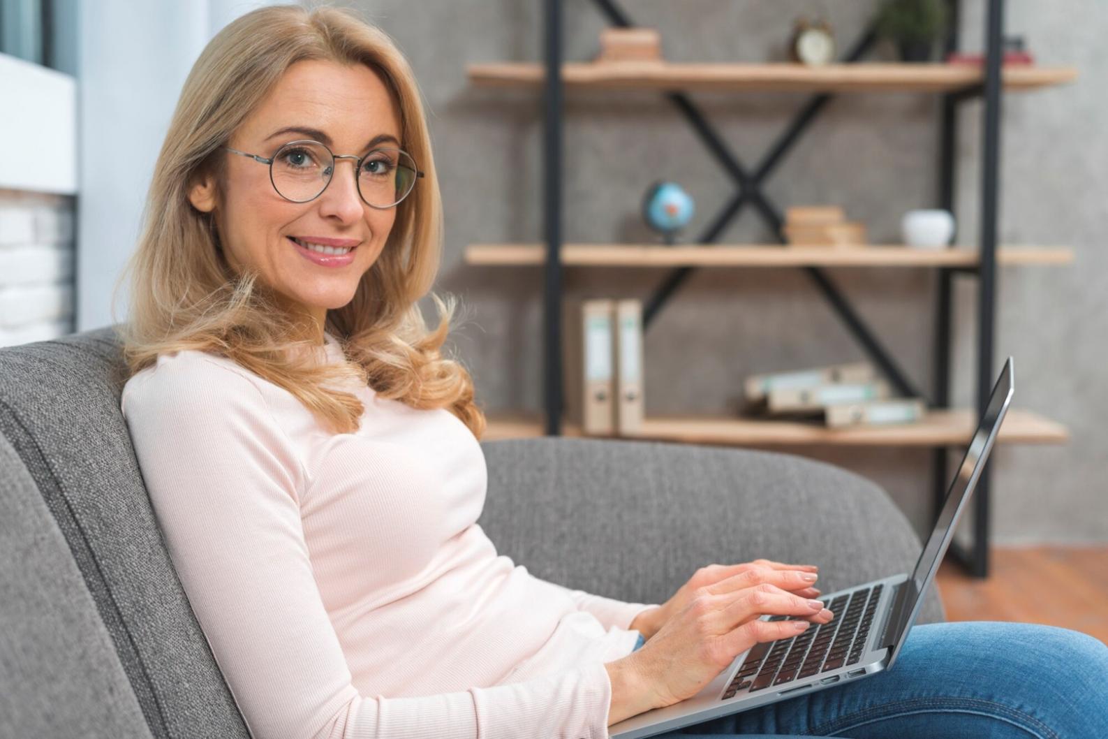Professional examining financial projections and market data